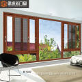 Doble nga Spiding sa Sliding sa Double Glass Aluminum
